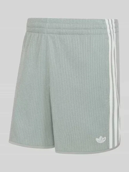Adidas Originals Szorty Waffle Knit Sprinter gruen