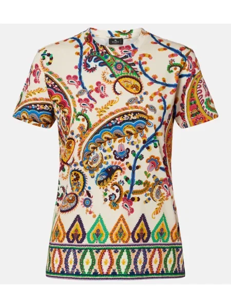 Top Etro z wzorem paisley