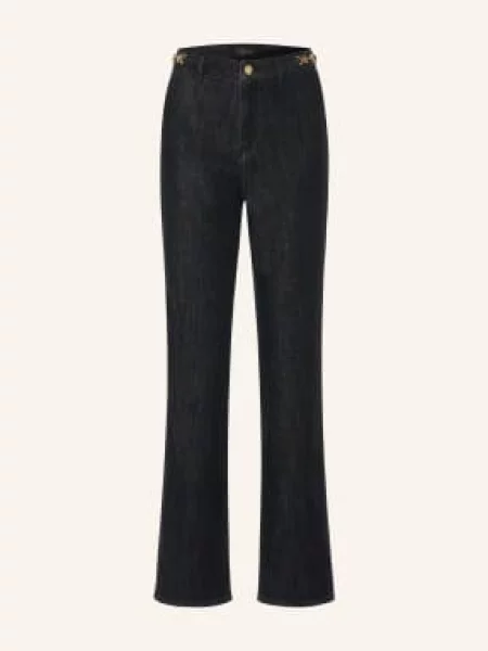 S.Oliver Black Label Rovné Džíny Karolin grey/black černé