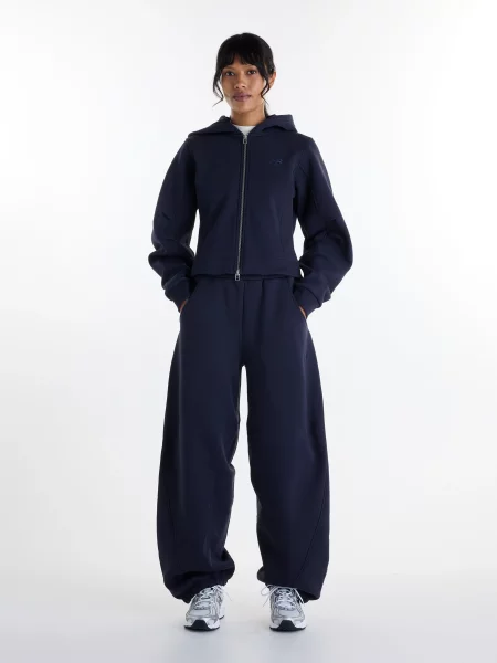 Флисовые спортивные штаны New Balance синие