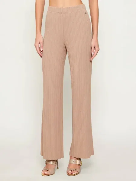 Marc Cain Pantaloni de tricot WELKOM | Relaxed fit bej