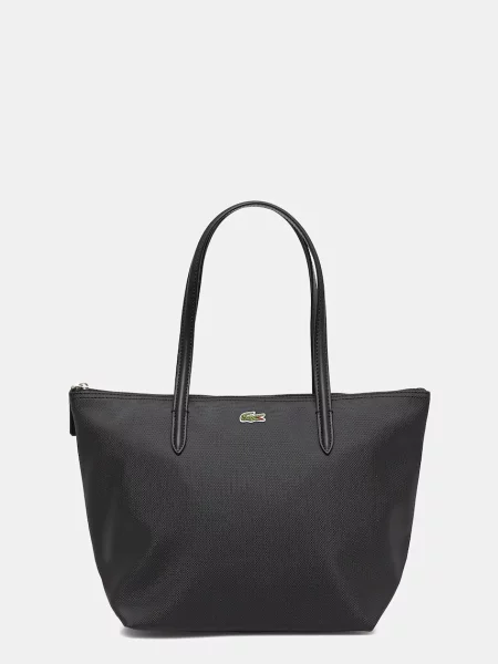 Geanta crossbody Lacoste negru