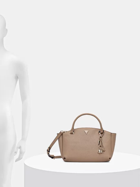Кожаная сумка через плечо Guess