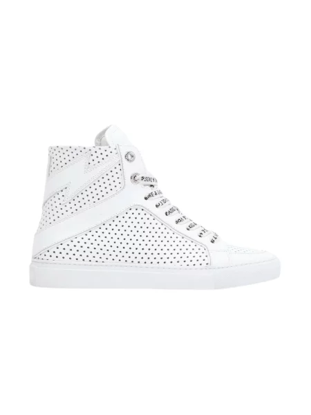 Sneakersy Zadig&voltaire z logo białe