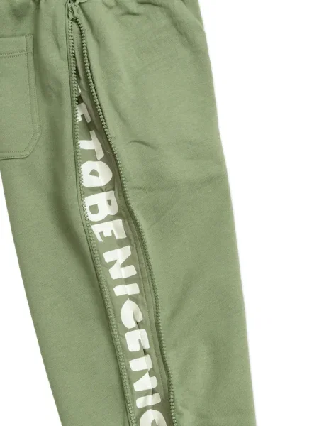 Spodnie dziecięce Stella Mccartney zielone