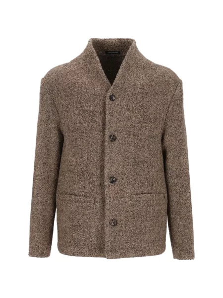 Geacă Emporio Armani din tweed