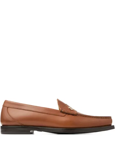Pantofi loafer Jimmy Choo maro