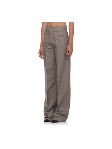 Spodnie Rick Owens szare