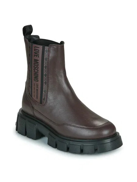 Pantofi Love Moschino maro