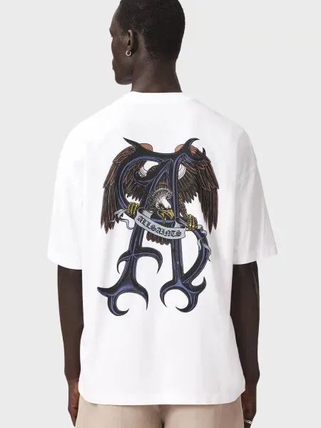 Футболка Allsaints біла