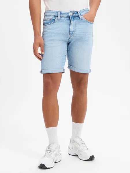 Szorty jeansowe Only & Sons niebieskie