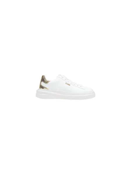 Sneakersy Guess skórzane wsuwane białe