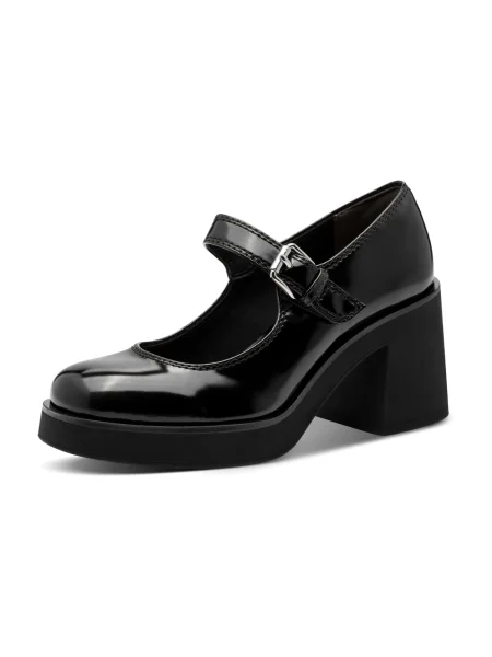 Pantofi cu toc Tamaris negru