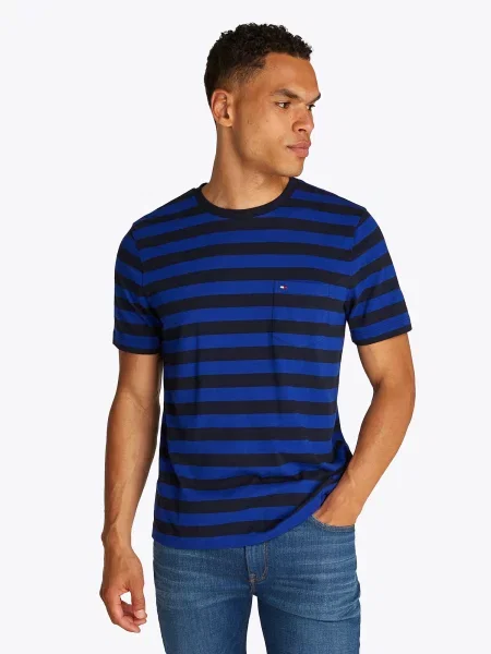 Tommy Hilfiger tričko pánske modrá