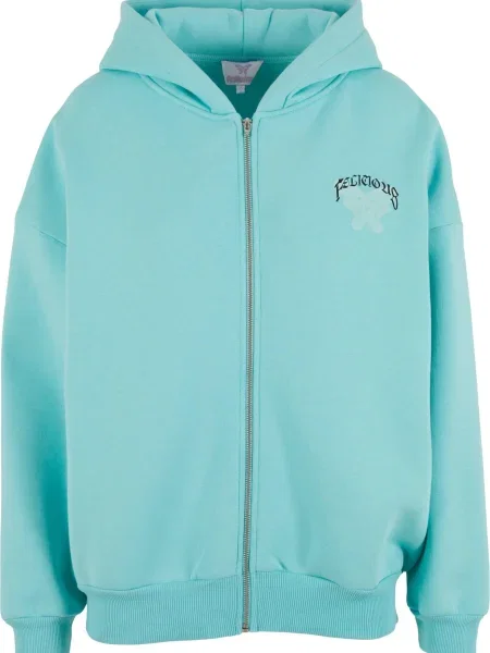 Felicious Hanorac turcoaz negru