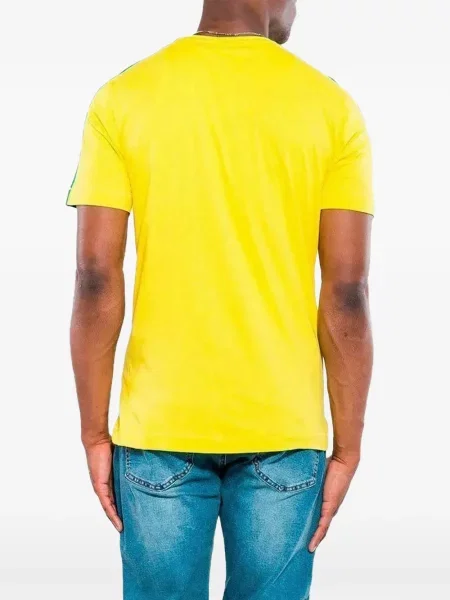 Fotbal tricou Puma cu autograf galben
