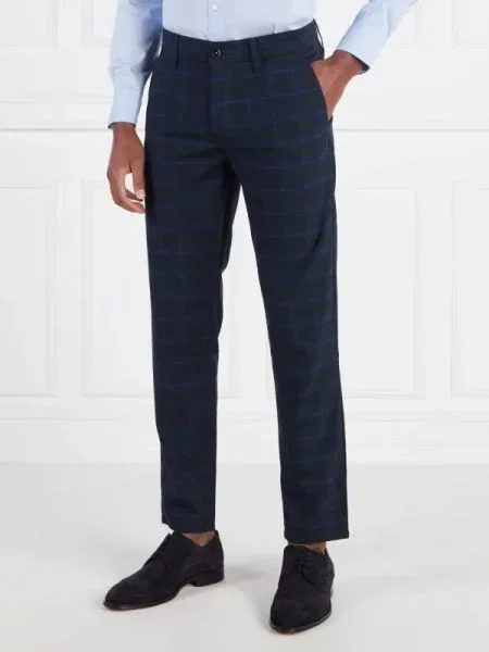 BOSS ORANGE pantaloni | tapered portocaliu