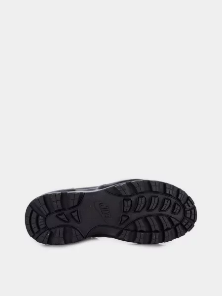 Кожаные ботинки Nike черные