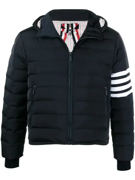 Geacă Thom Browne cu dungi albastru