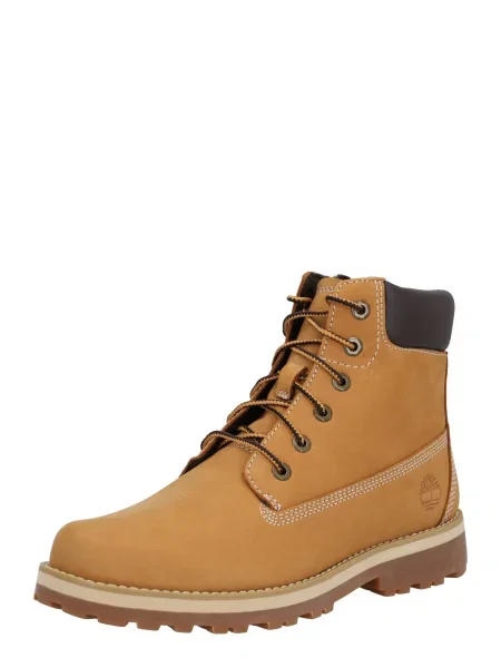 TIMBERLAND Kozačky Courma karamelová černá