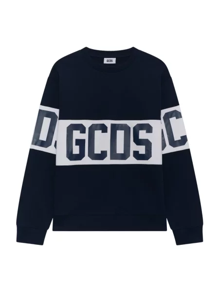 Bluza nierozpinana Gcds z logo niebieska