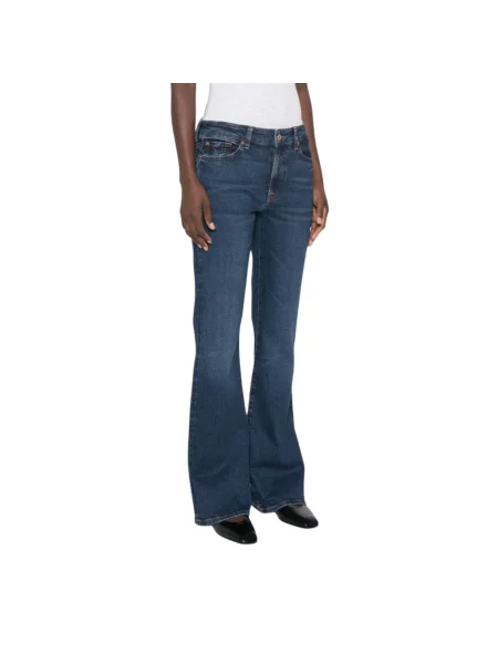 Jeansy 7 For All Mankind niebieskie