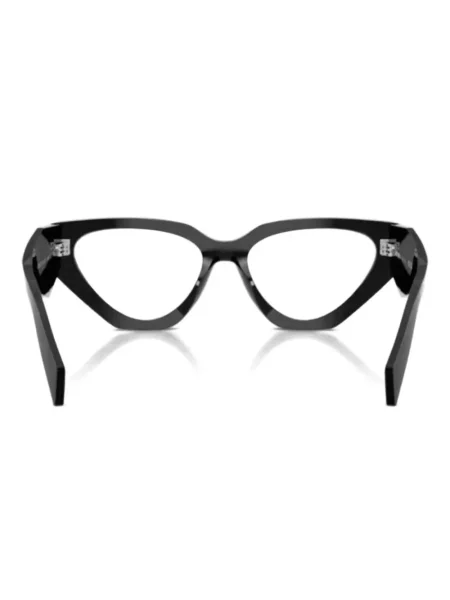 Ochelari de soare Prada Eyewear cu imprimeu geometric negru