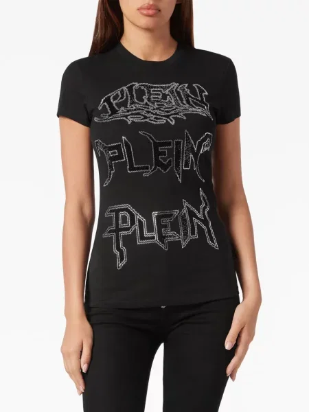 Tričko Philipp Plein čierna