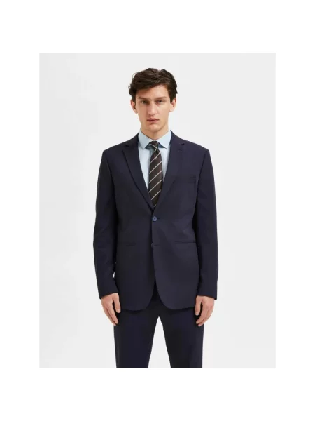 Marynarka Selected Homme niebieska