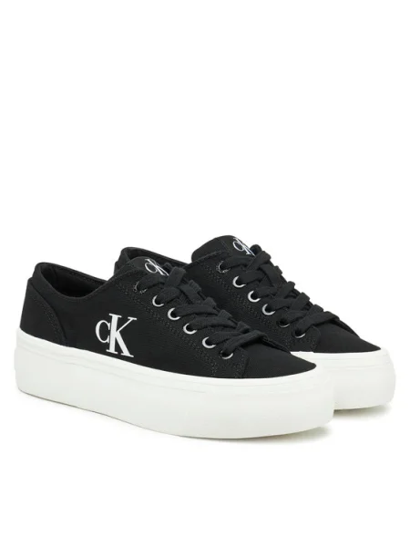 Teniși Calvin Klein Jeans negru
