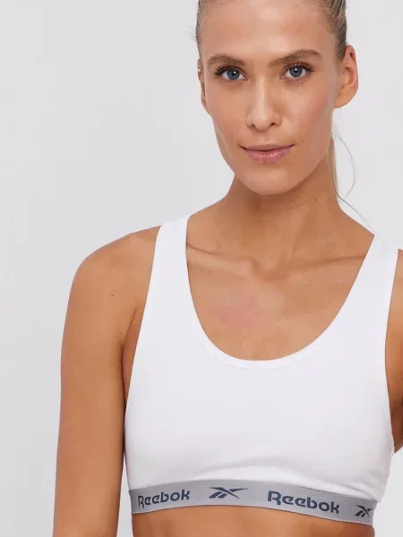 Športová podprsenka Reebok biela