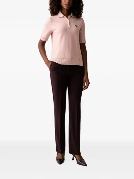 Tricou polo Twinset roz