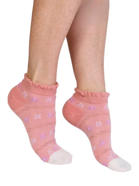 Sokisahtel Ponožky LONDYN' pink