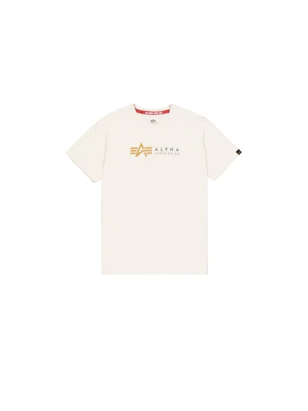 ALPHA INDUSTRIES Tricou galben miere / gri alb