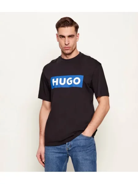 Hugo Blue Tricou Nico negru