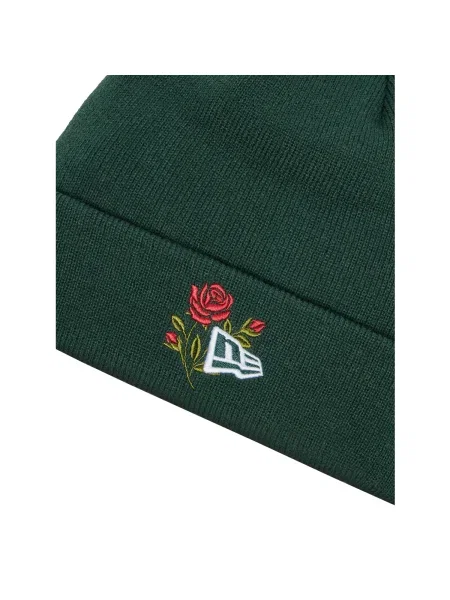 Căciulă New Era tricotate verde