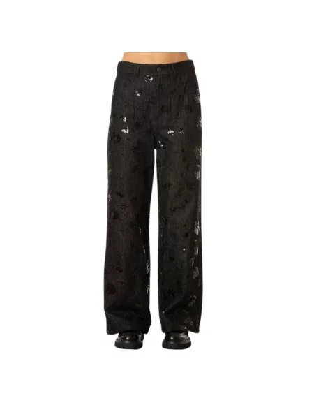 Spodnie Isabelle Blanche czarne