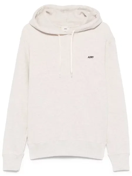 Суичър с качулка Autry бродиран сиво