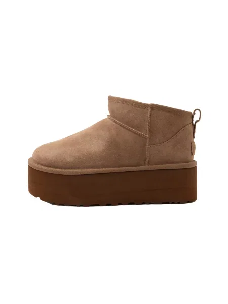 UGG Botine Classic Ultra Mini bronz