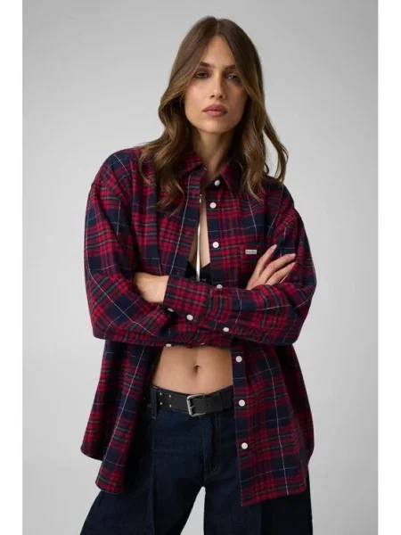 Guess Jeans Marškinėliai raudona