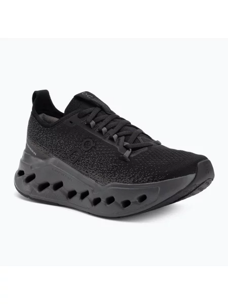 Încălțăminte de alergare pentru femei On Cloudsurfer Max black/eclipse negru