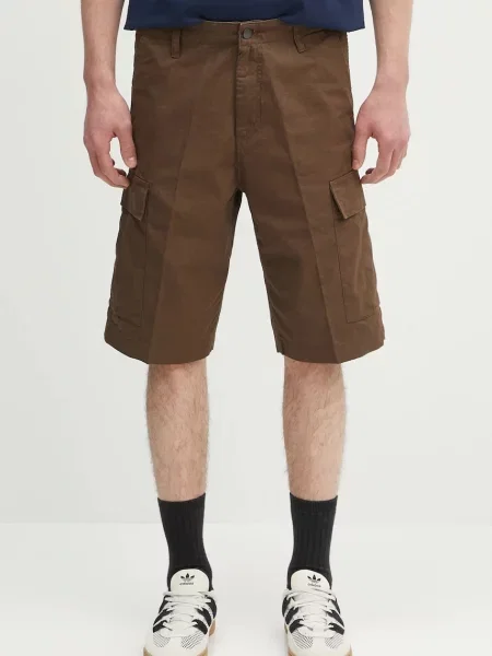 Μικρός σορτς cargo Carhartt Wip καφέ