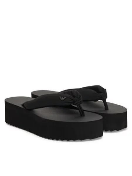Žabky Emporio Armani čierna