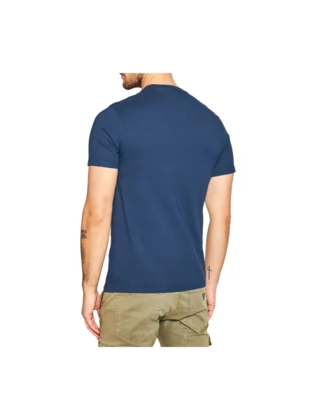 T-shirt z wyhaftowanym logo Levi's niebieska