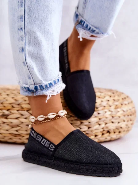Espadrile Big Star Shoes negru