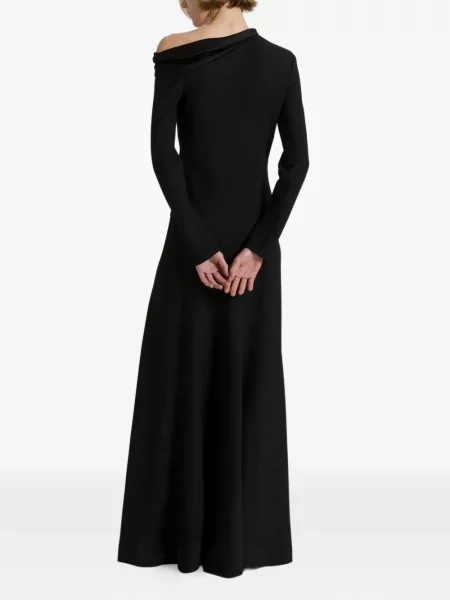 Rochie maxi Alberta Ferretti cu un umăr gol negru