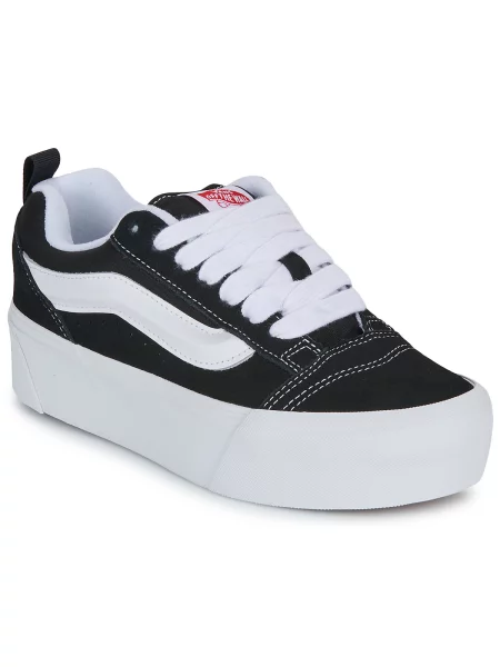 Usnjene superge Vans črna