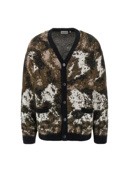 Carhartt WIP kardigan z dodatkiem wełny Merton Cardigan multicolor