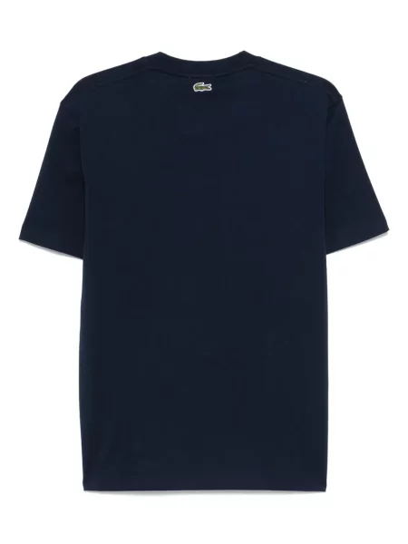 Tricou Lacoste cu imagine albastru