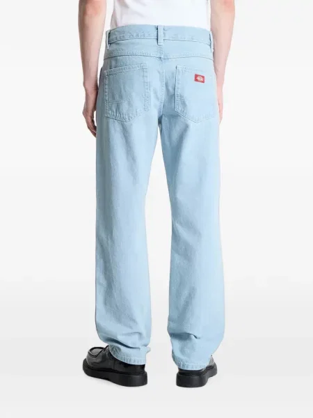 Blugi drepți Dickies albastru